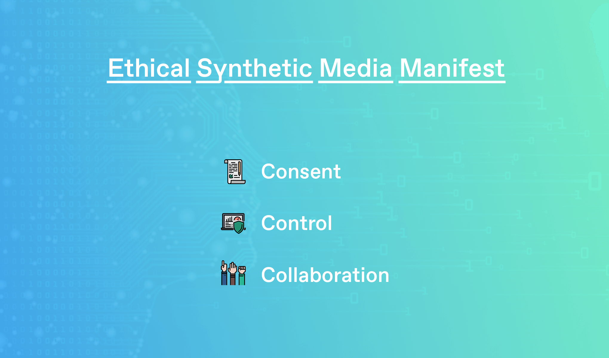 synthetic media ethics