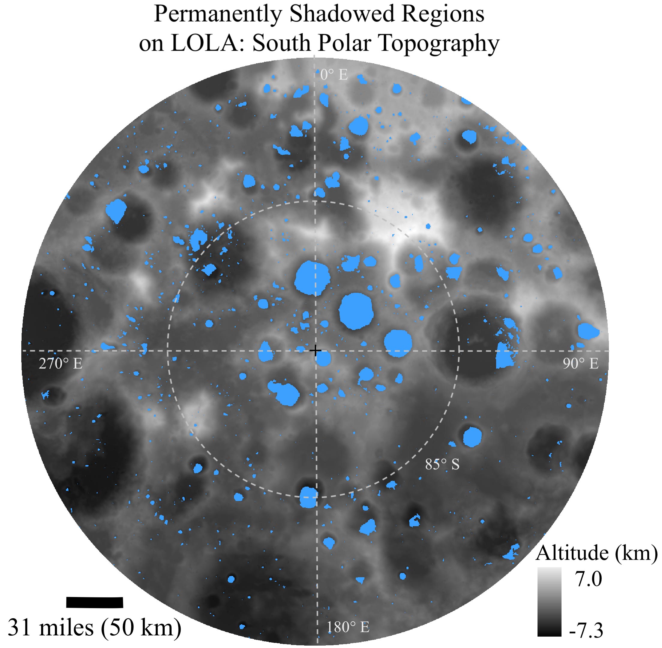 permanently shadowed lunar regions
