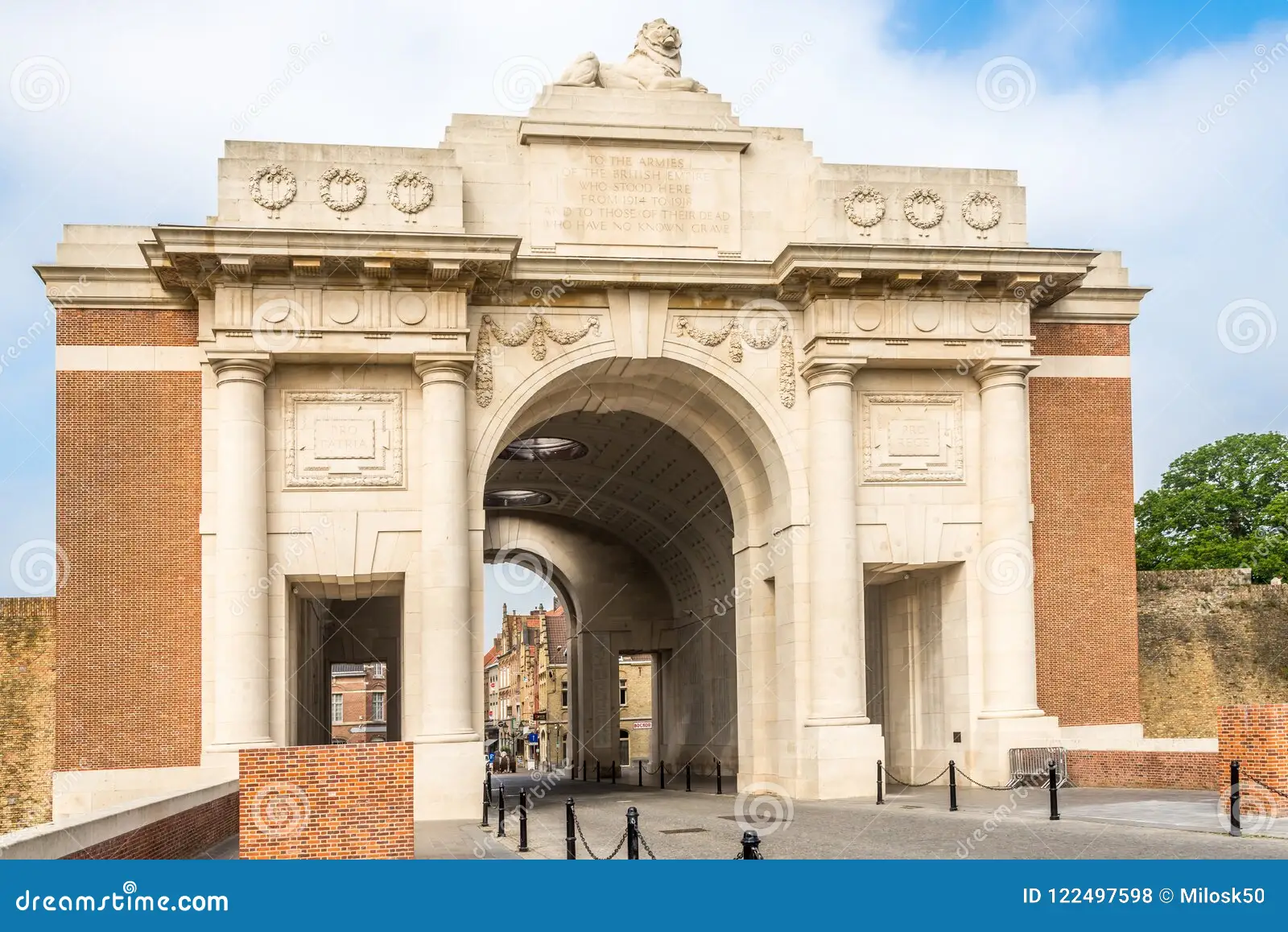 Menin Gate memorial