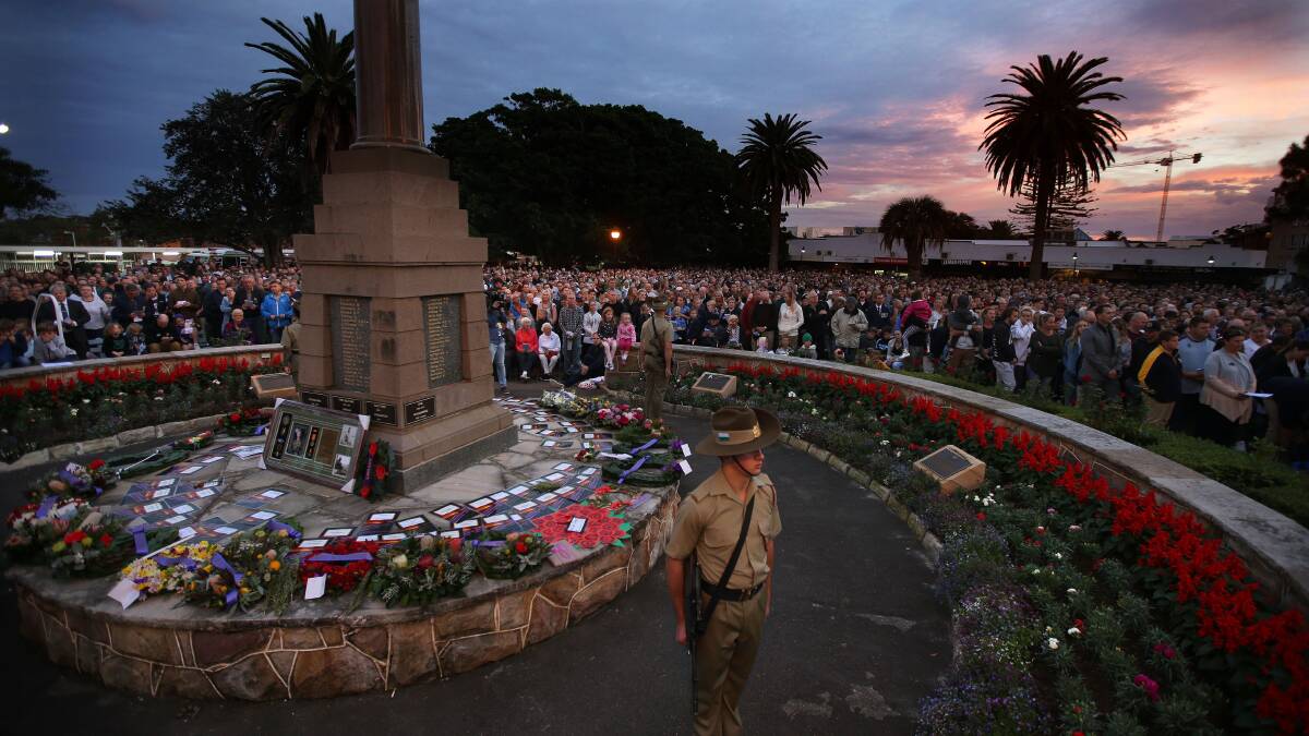 ANZAC Day ceremony