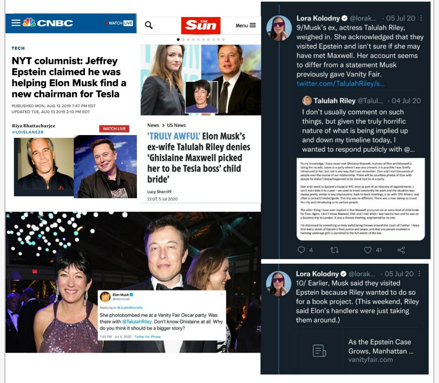 Talulah Riley Epstein emails