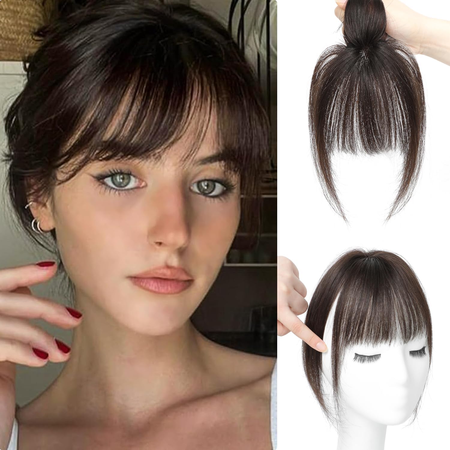 clip-in fringe bangs