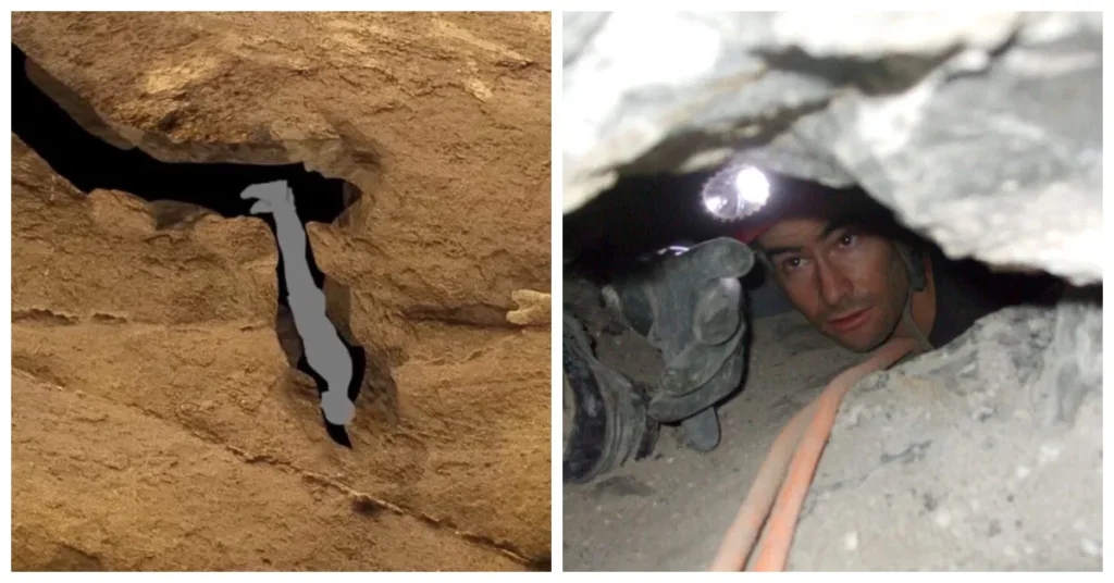 Nutty Putty Cave tight passage