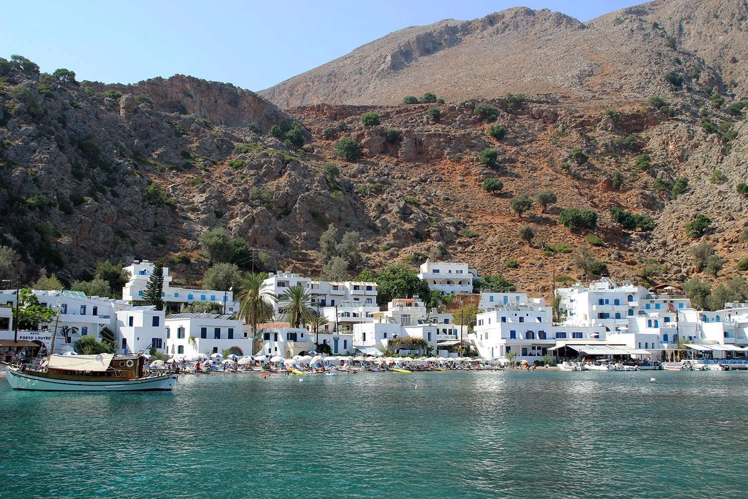 Loutro seaside village