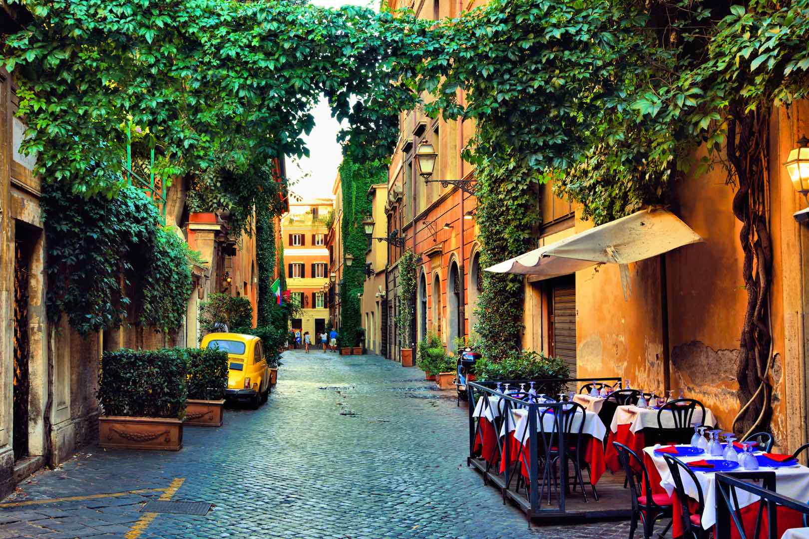 Monti neighborhood Rome