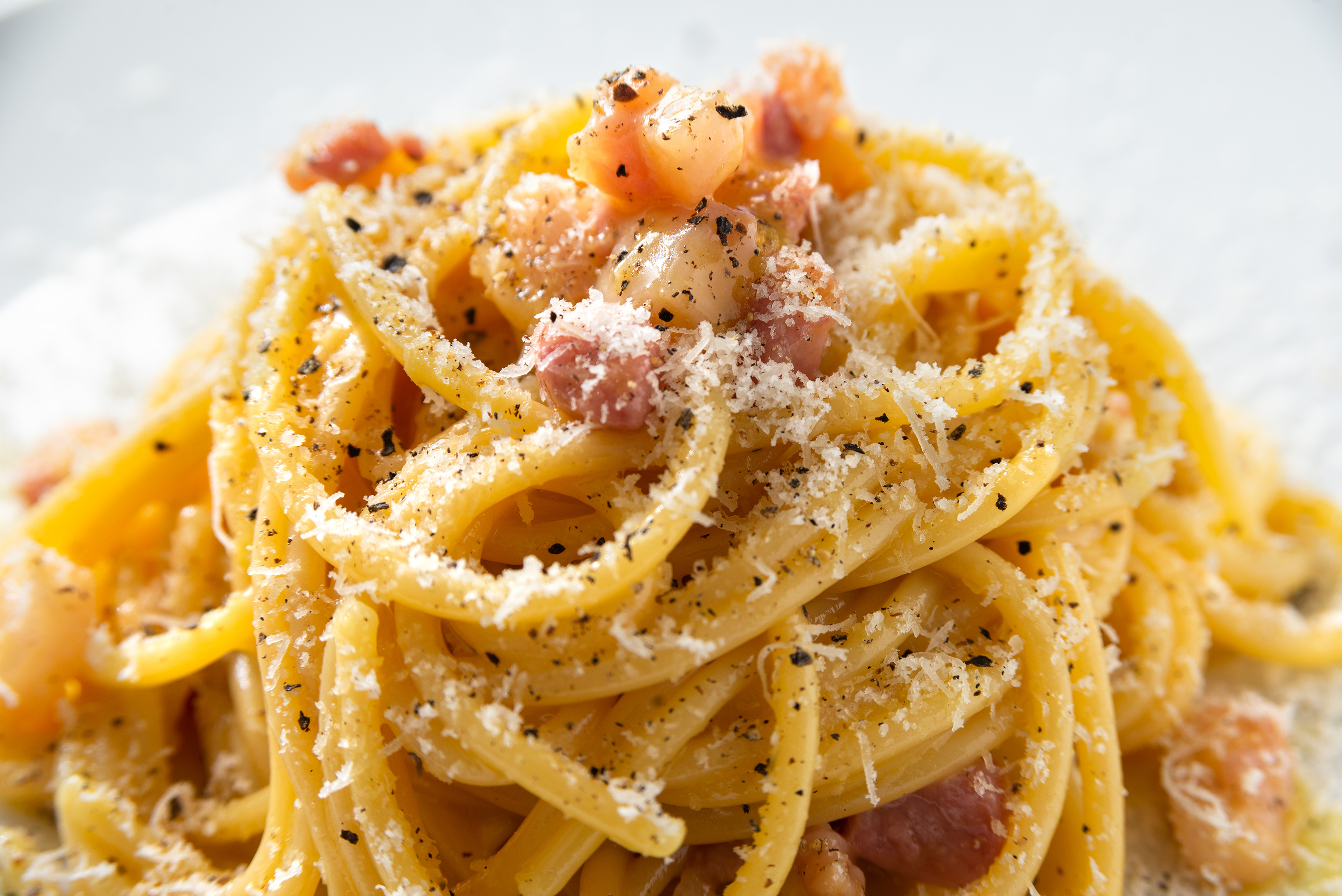 Carbonara pasta Rome