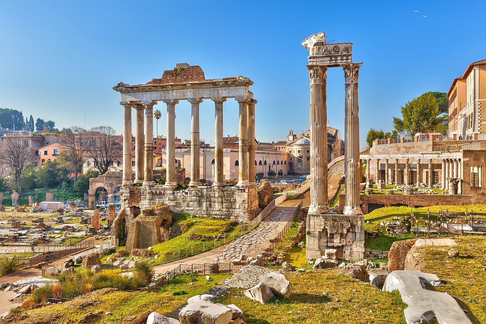 Roman Forum ruins