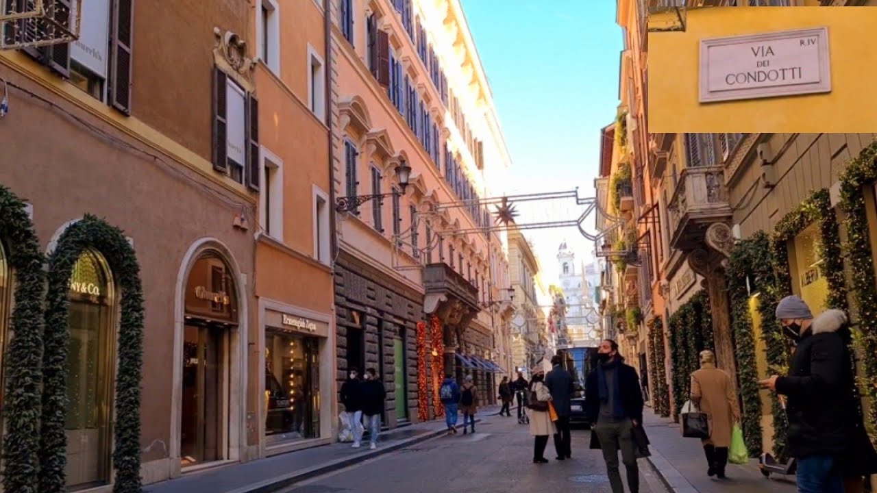 Via Condotti shopping