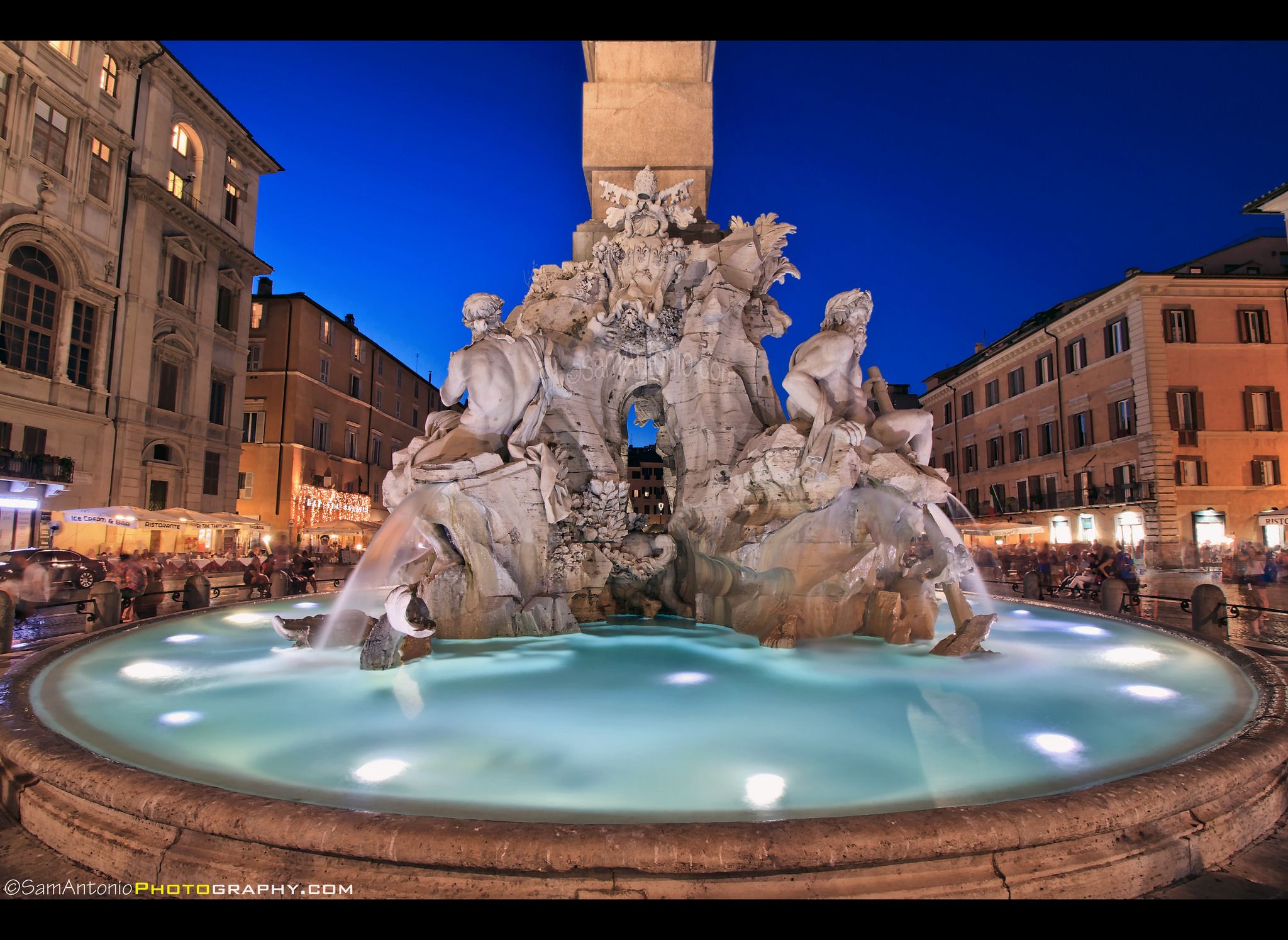 Piazza Navona fountains