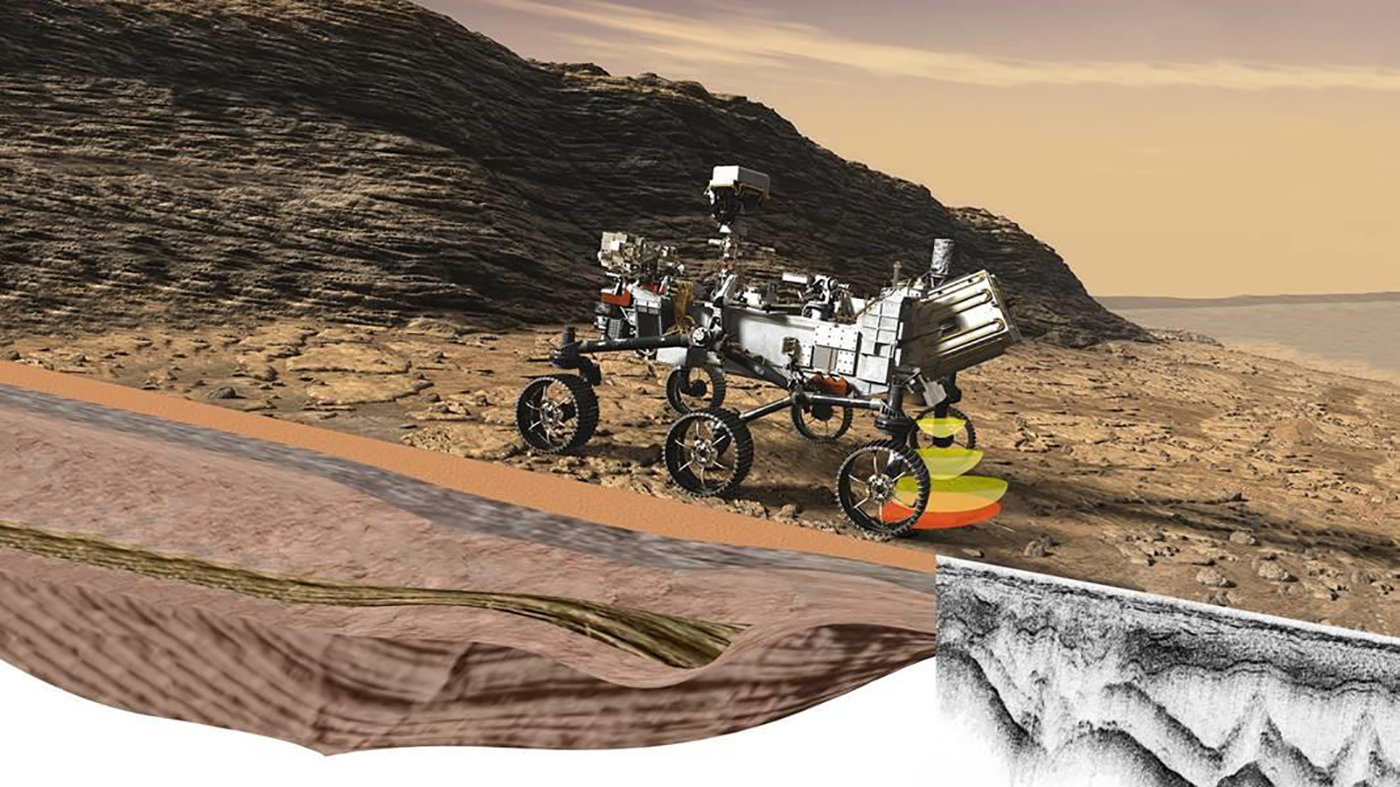 RIMFAX ground-penetrating radar rover