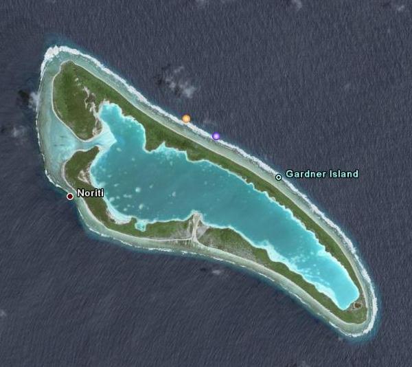 Nikumaroro Gardner Island reef