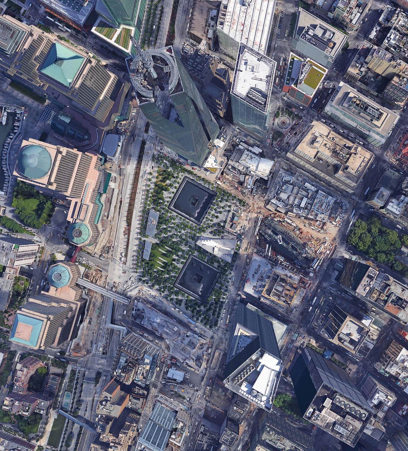 Google Earth satellite imagery