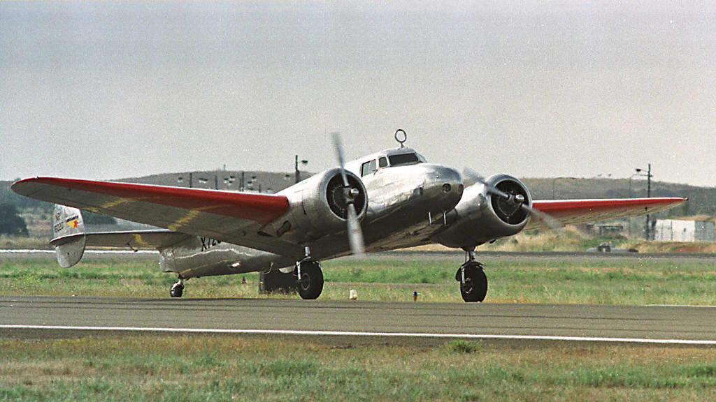 Lockheed Model 10-E Electra wreckage