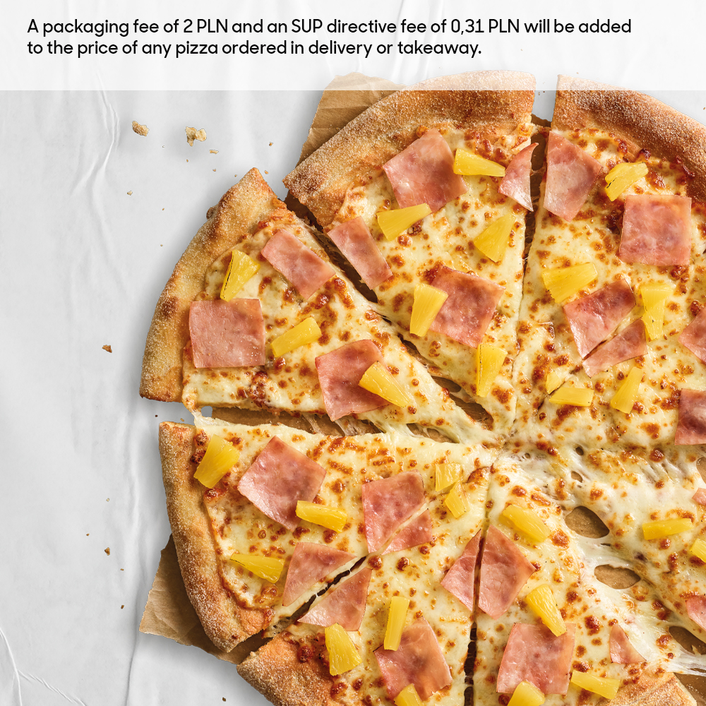 Pineapple pizza delivery
