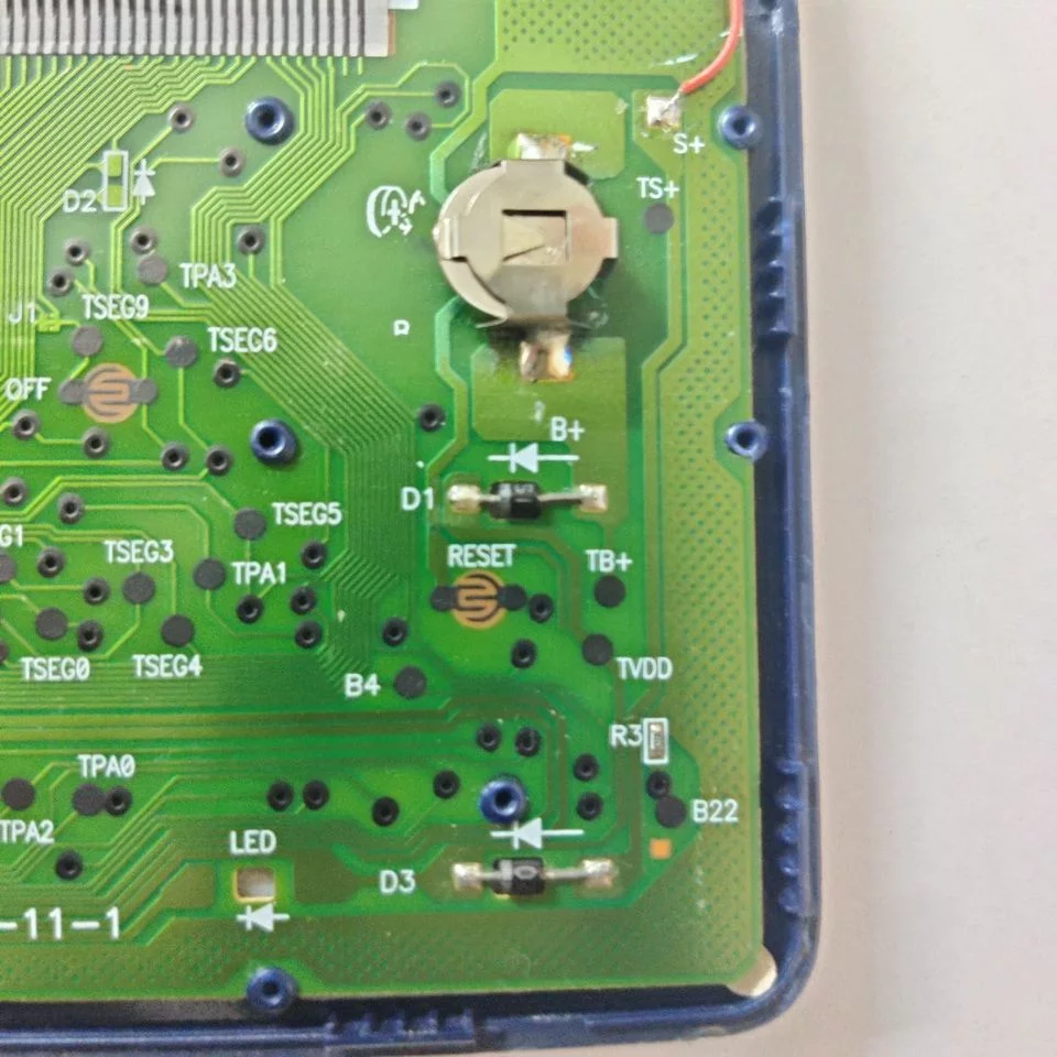 calculator circuit board teardown