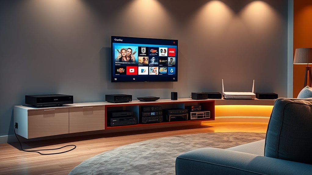 Home media server setup