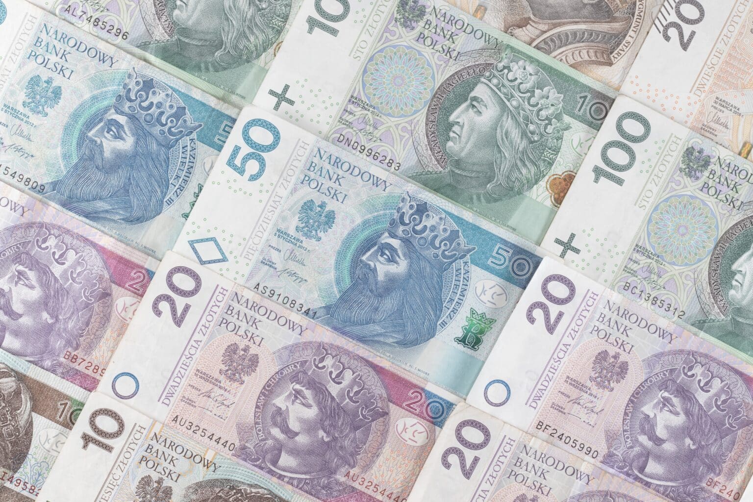 Polish złoty currency