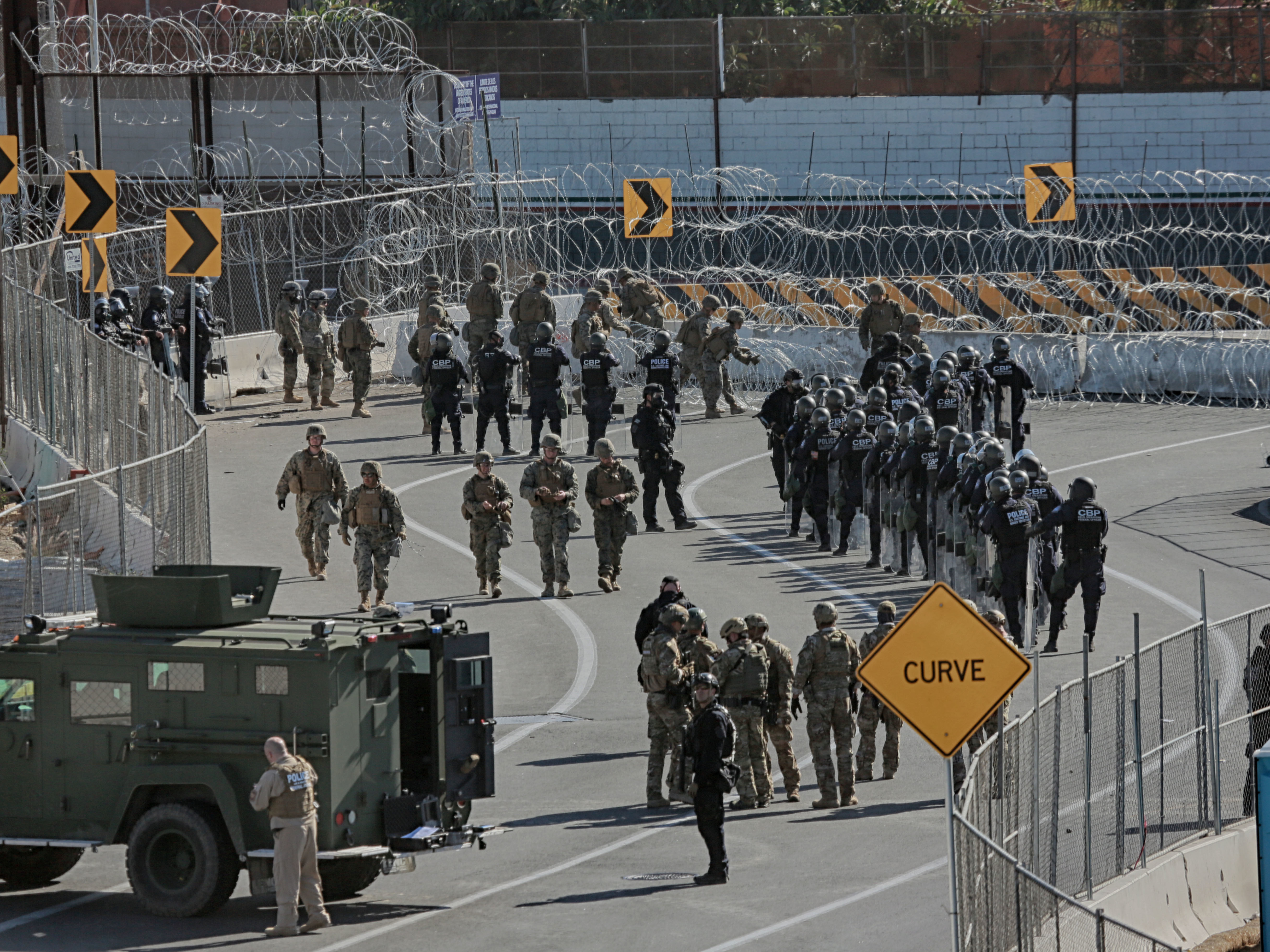 military personnel border security