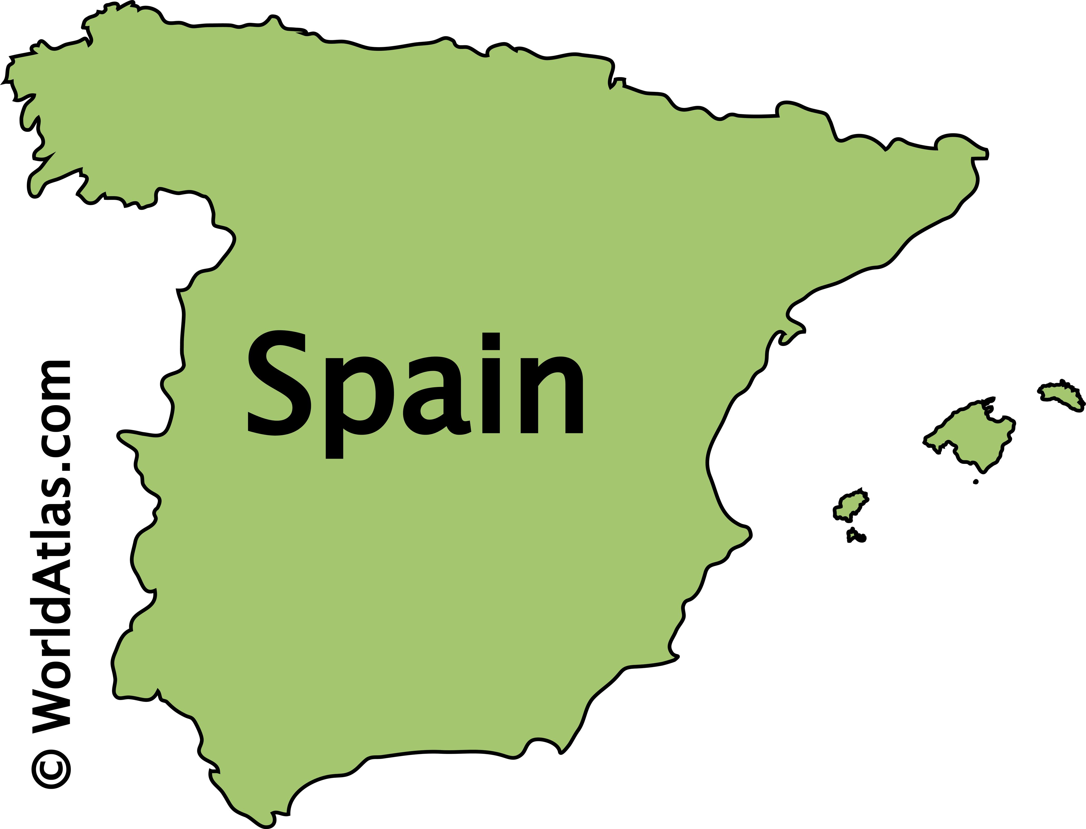 Spain land area 506000 sq km