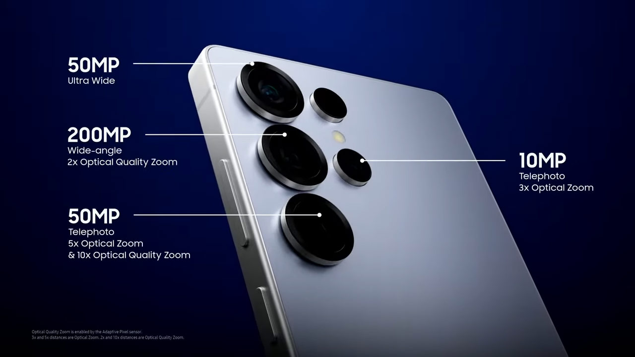 Samsung Galaxy S25 cameras
