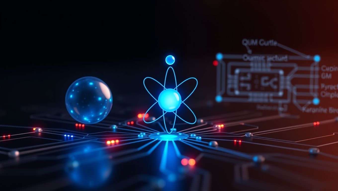 single atom quantum system