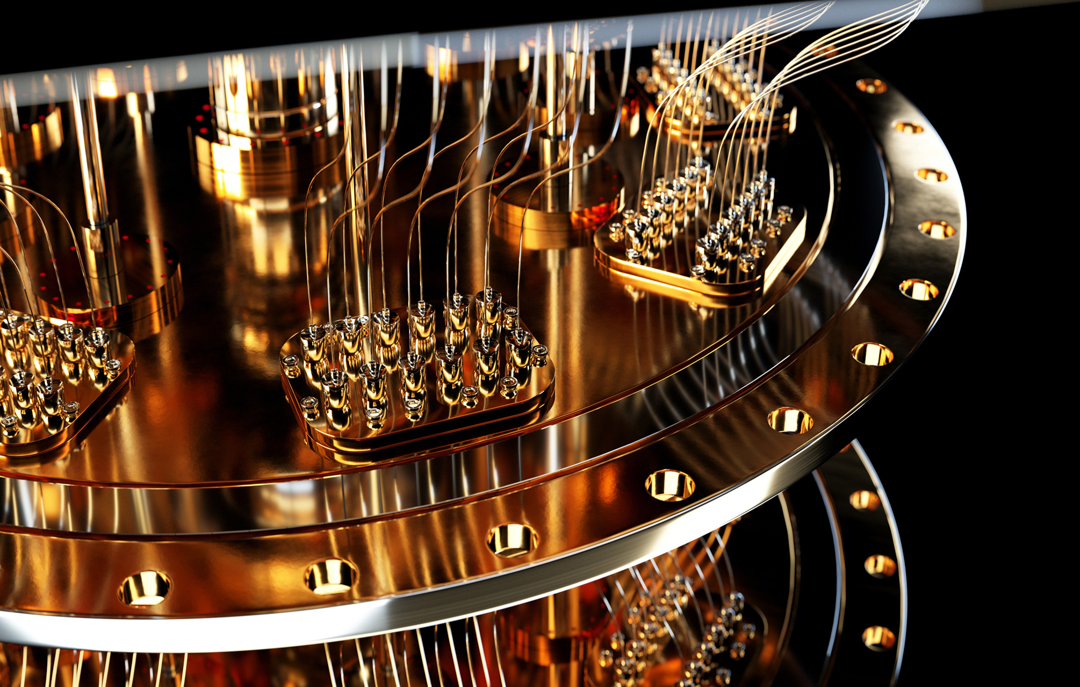 Trapped ion quantum computer