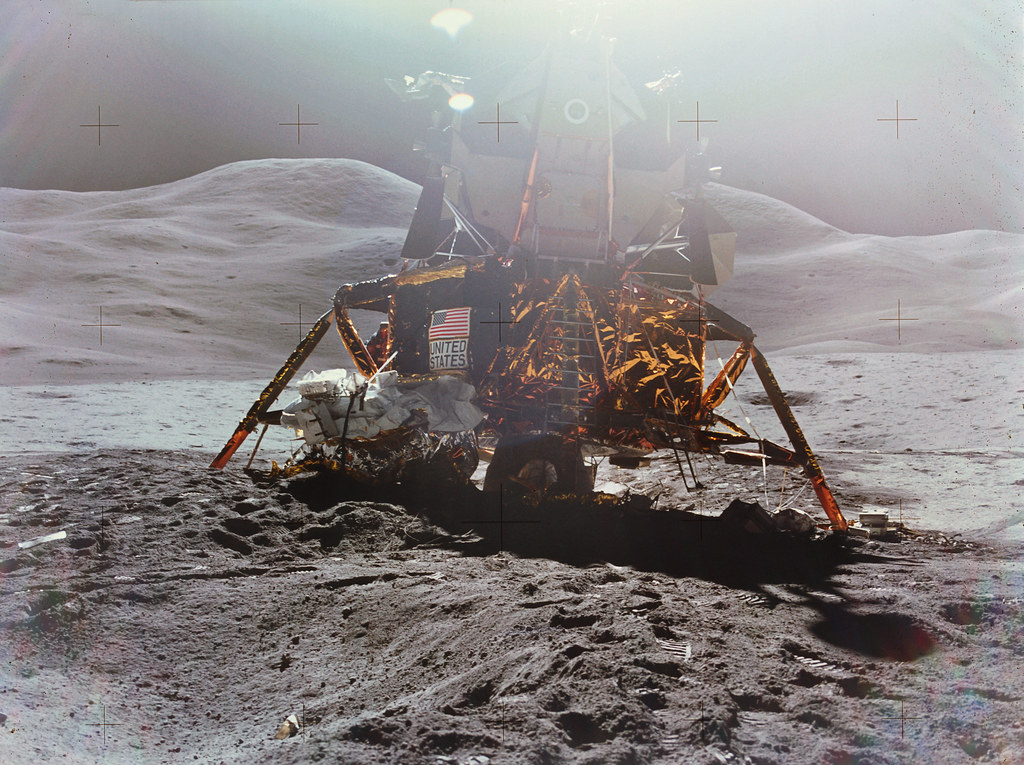 Apollo 15 lunar module Falcon
