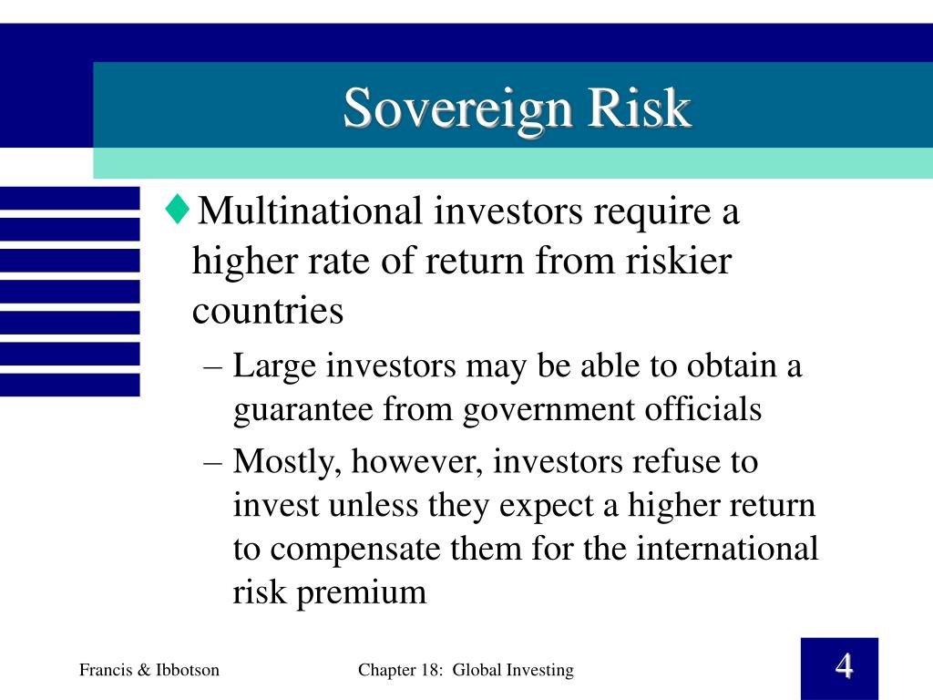 ethical investing sovereign risk