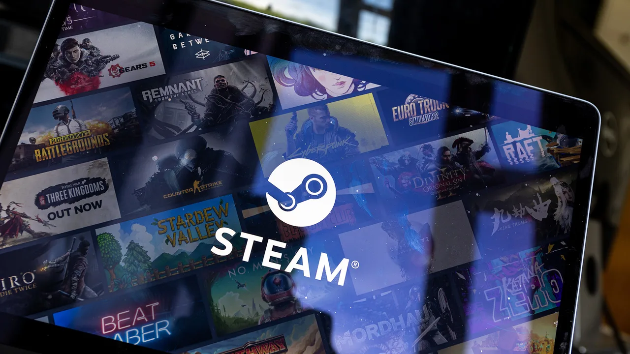 Steam storefront analytics screen