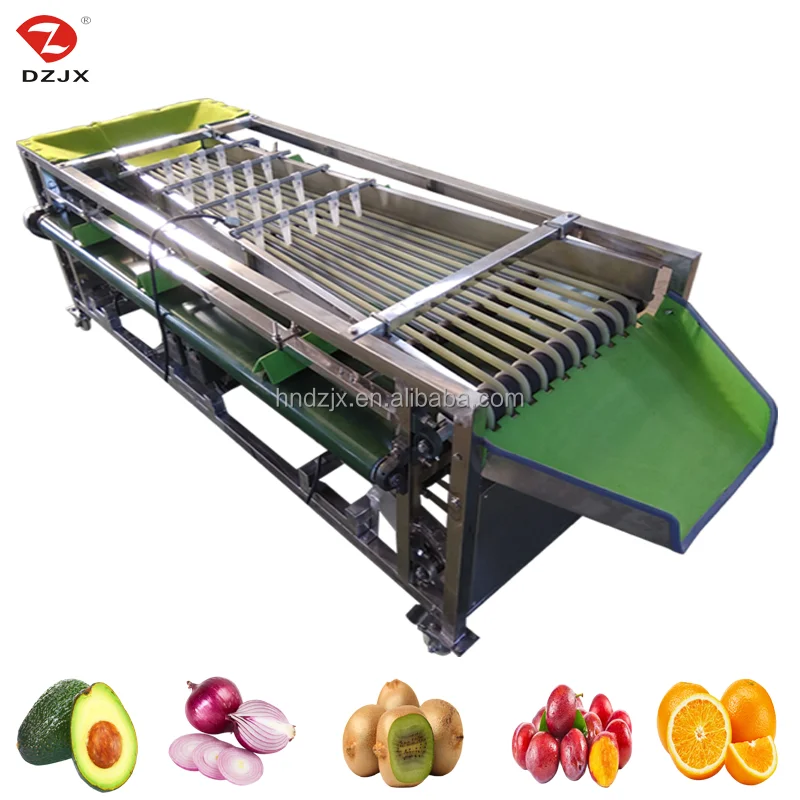 Korean retail produce sorting