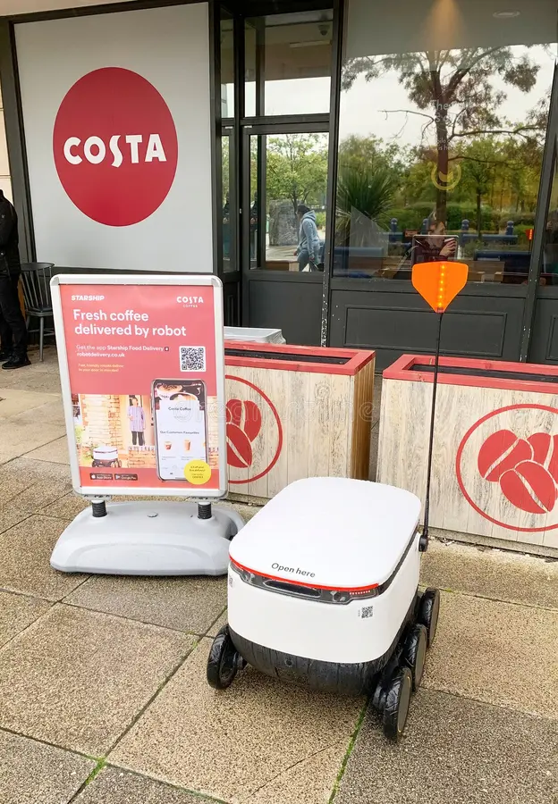 robotic coffee delivery