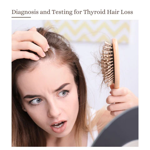Thyroid hair loss examination