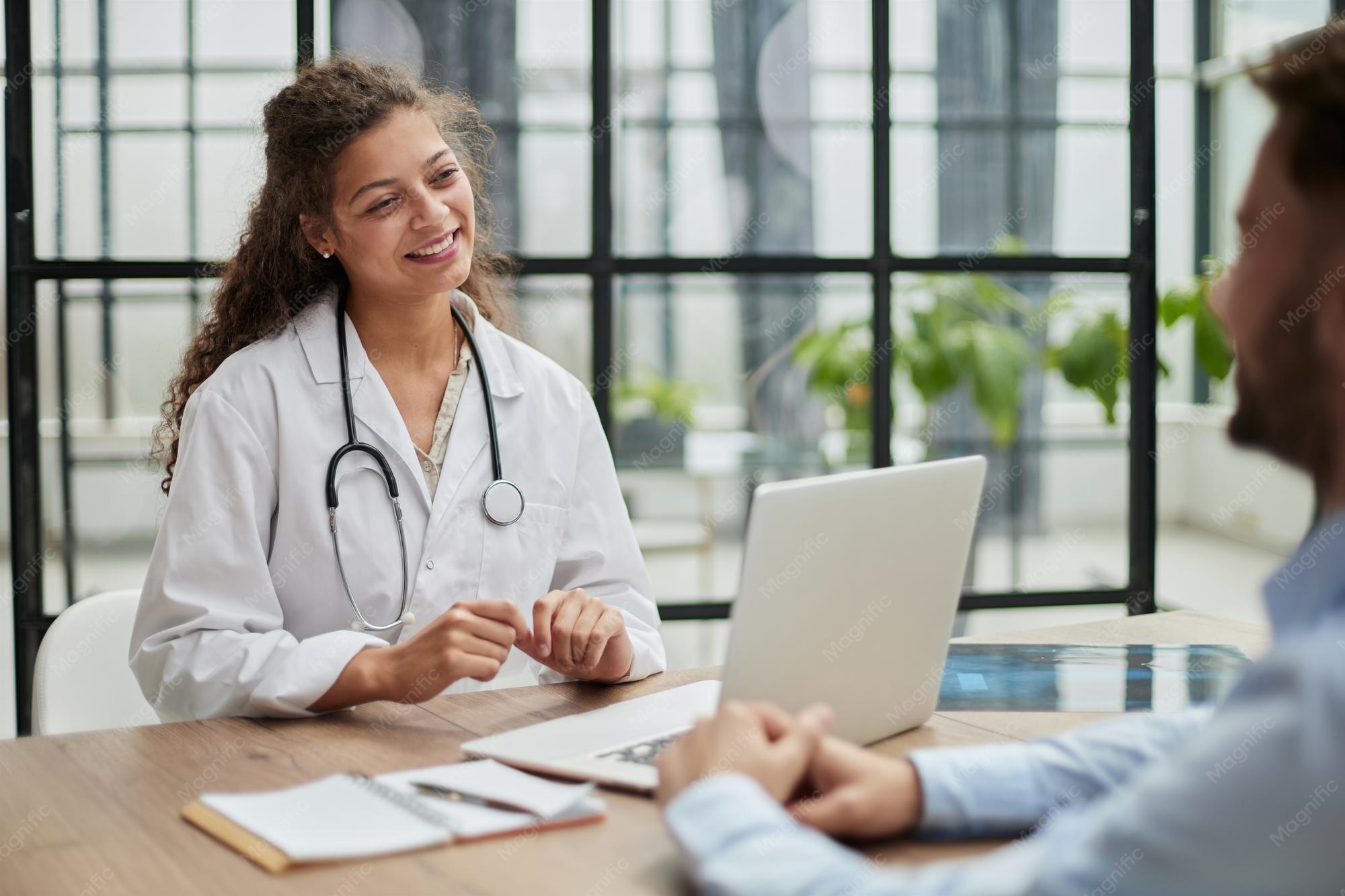 Clinical doctor patient consultation