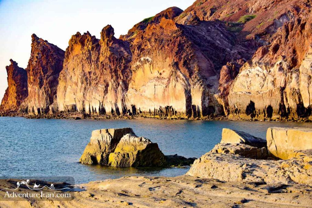 Iran coastline Persian Gulf