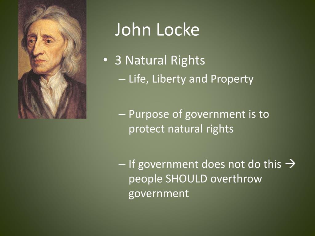 Locke natural rights government