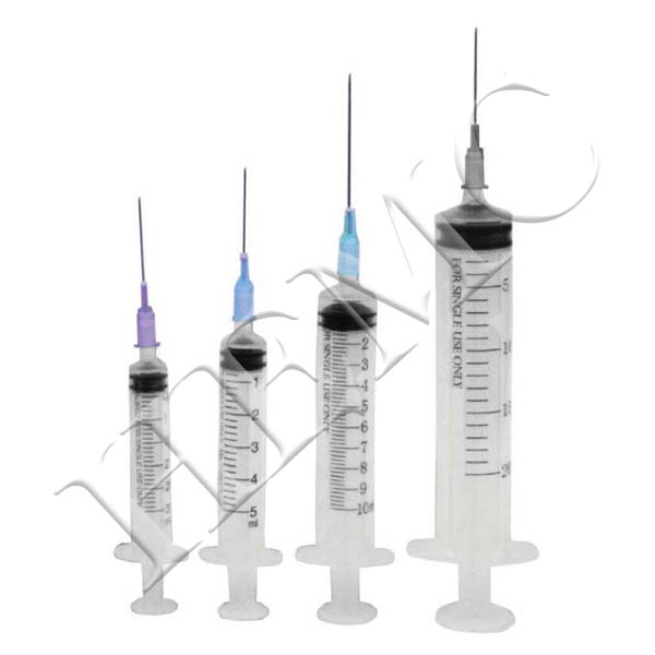single-use syringes medical supplies