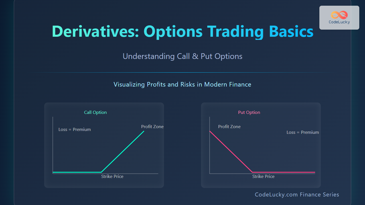 Options market derivatives selloff