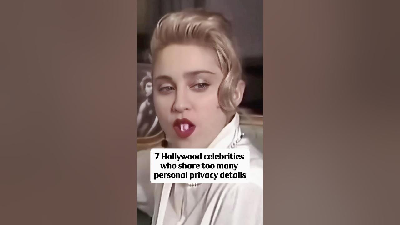 Hollywood celebrity privacy