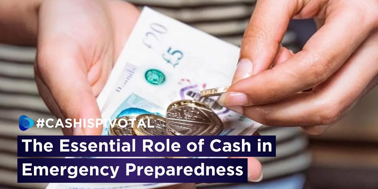 physical cash emergency preparedness