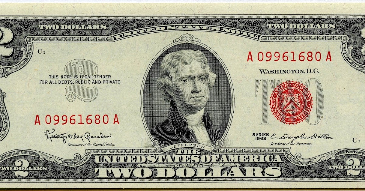 two-dollar bill acceptance in commerce
