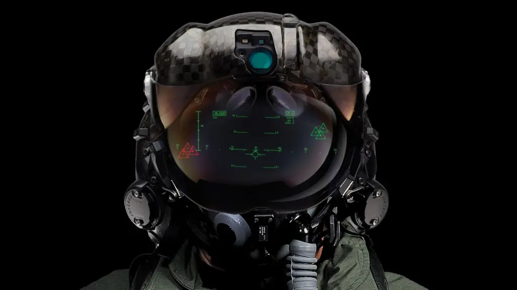 F-35 cockpit helmet display