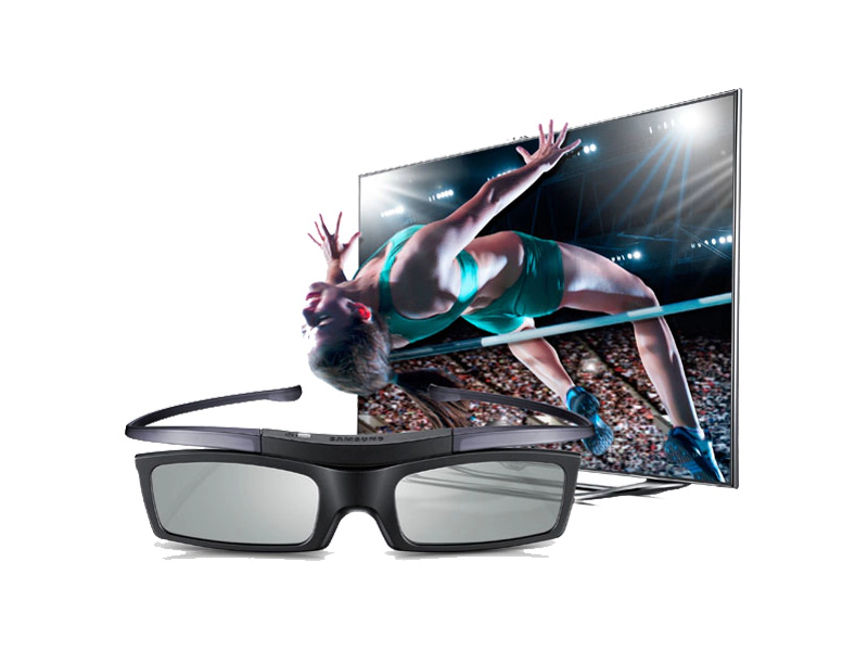 3D television with glasses