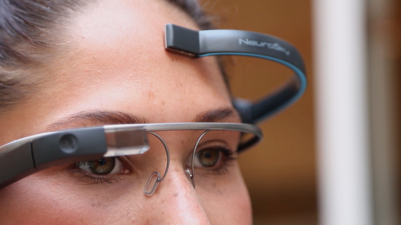 Google Glass wearable