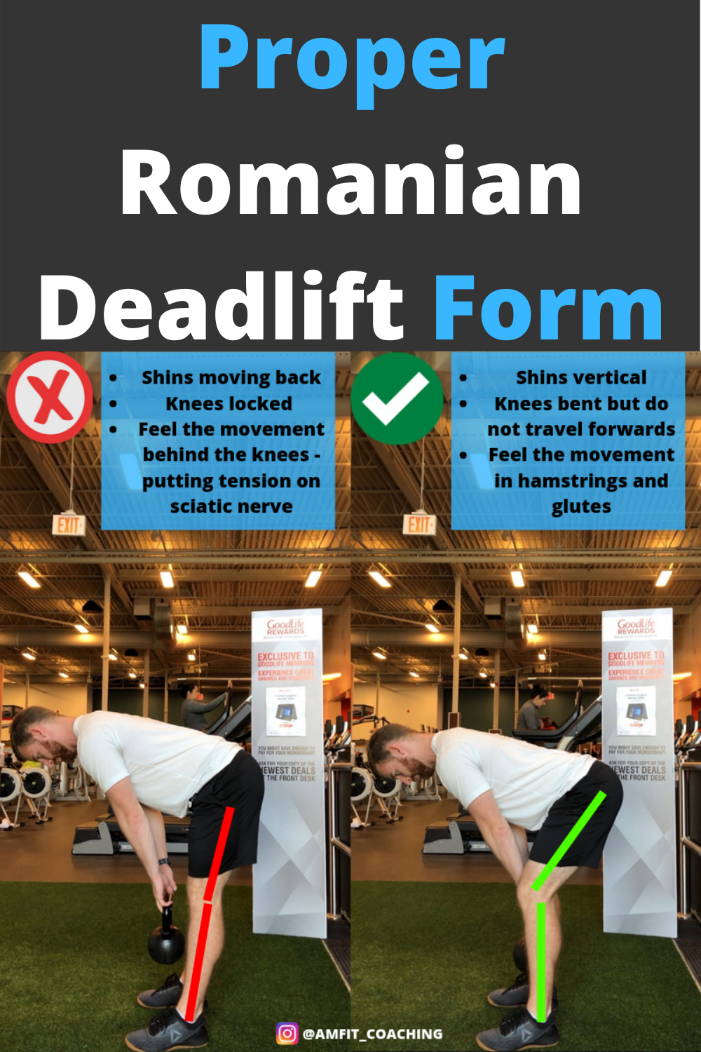 Romanian deadlift proper form
