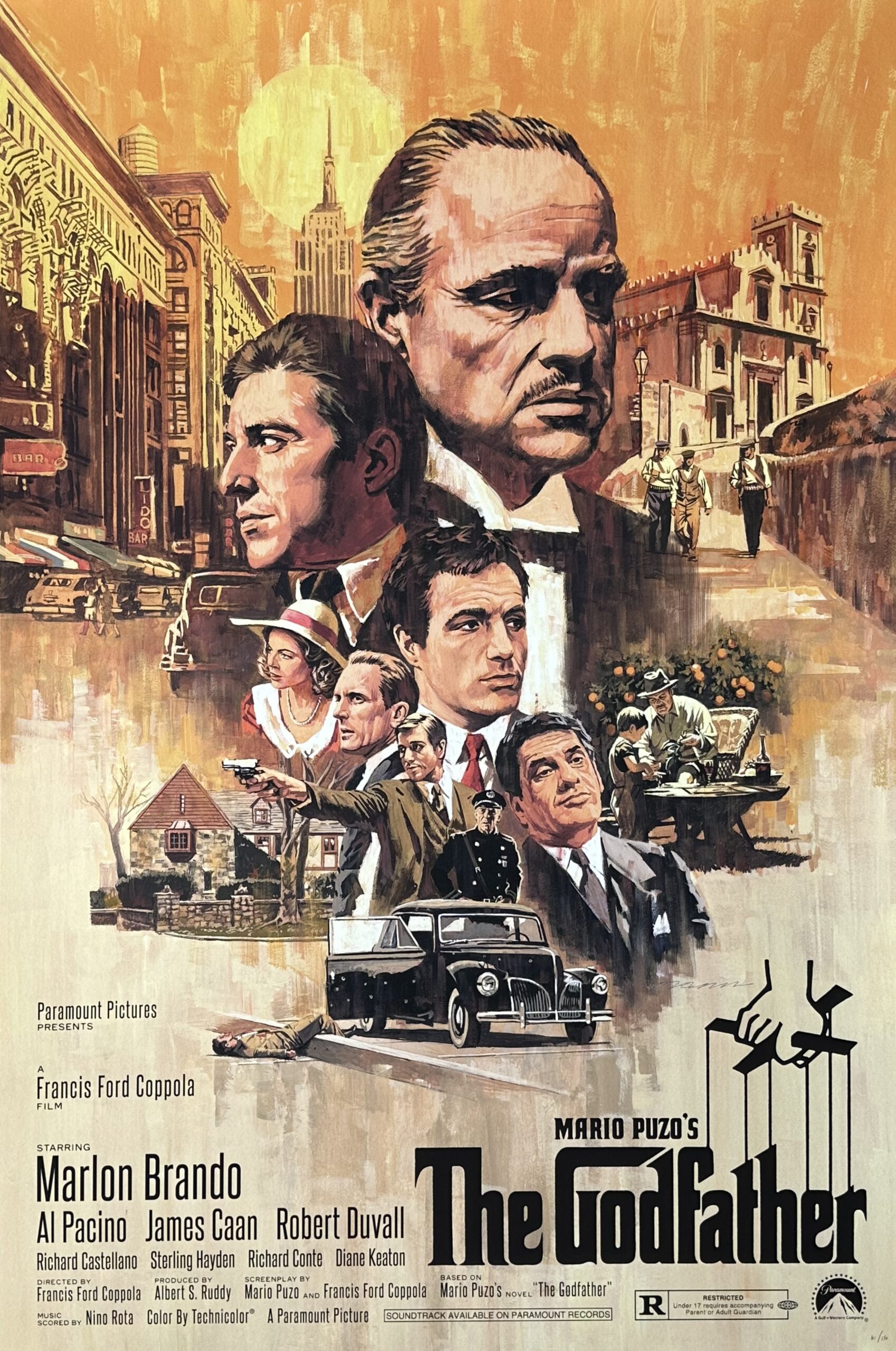 The Godfather film poster