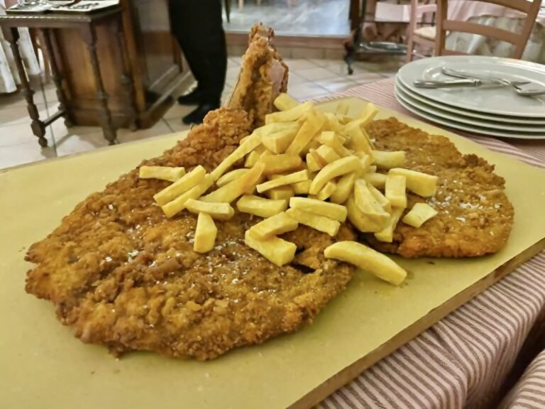 Osteria dei Vecchi Tempi cotoletta