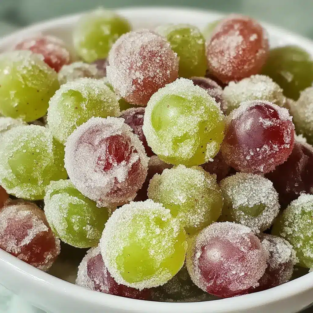 frozen grapes snack