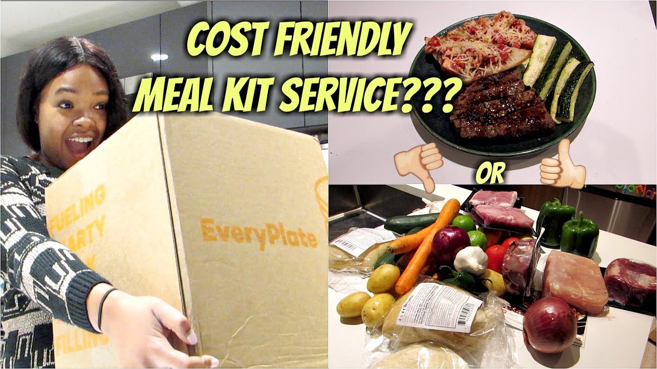 subscription meal kits unboxing
