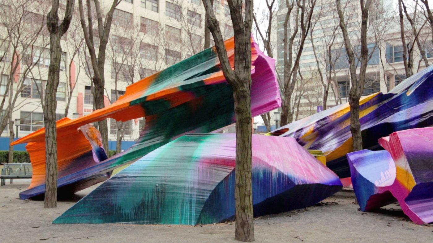 site-specific art installation 1980s