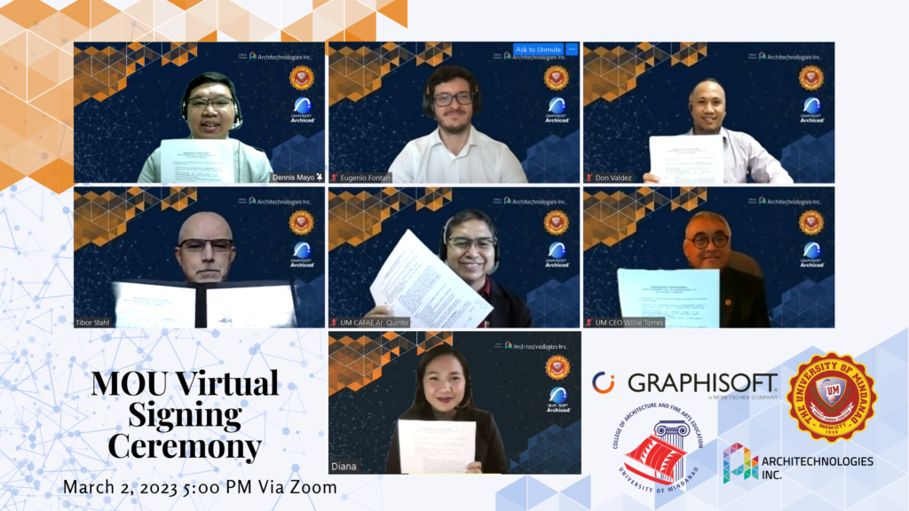 Virtual signing ceremony